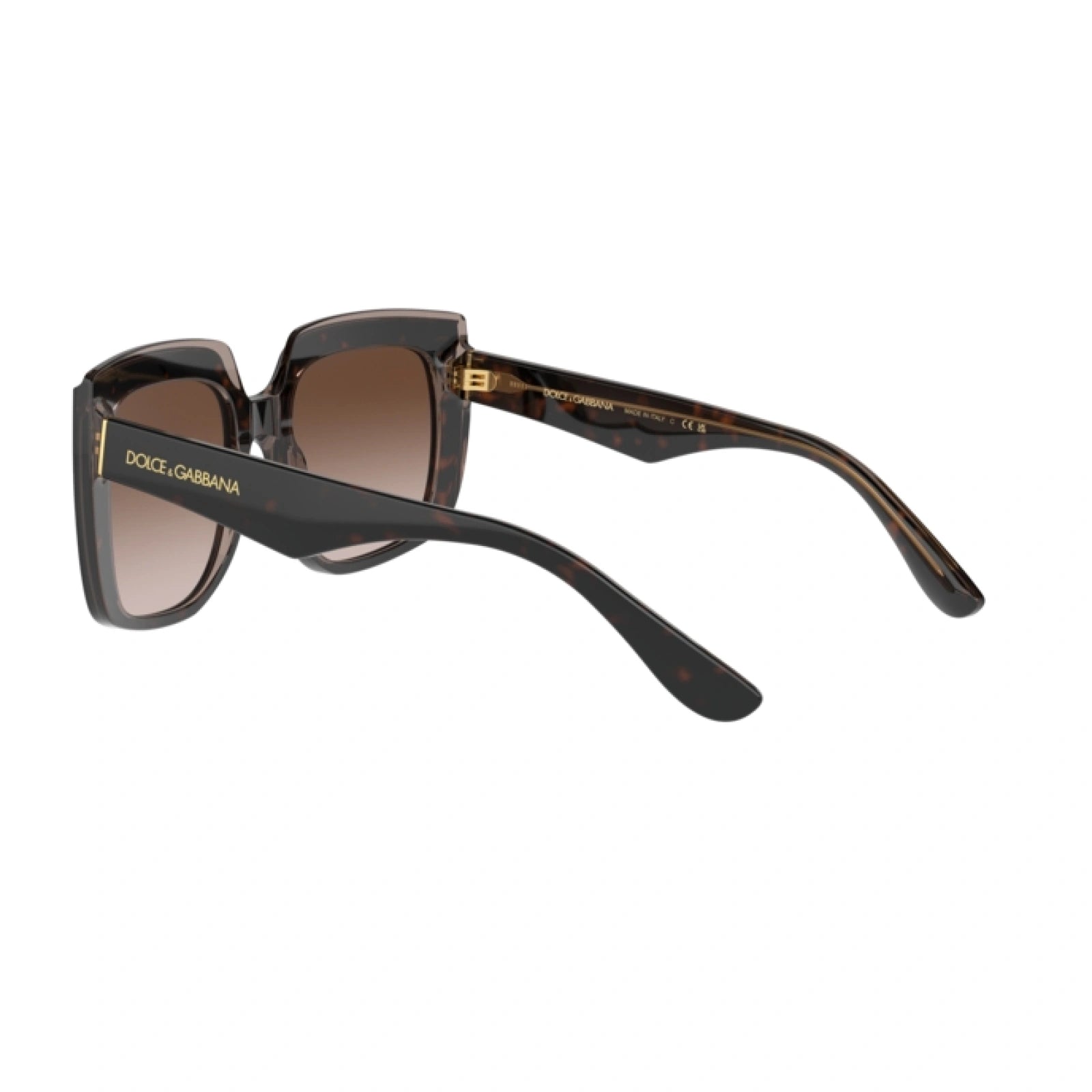 DOLCE & GABBANA DG 4414 - 502/13 AVANA SU MARRONE TRASPARENTE | OCCHIALE DA SOLE DONNA