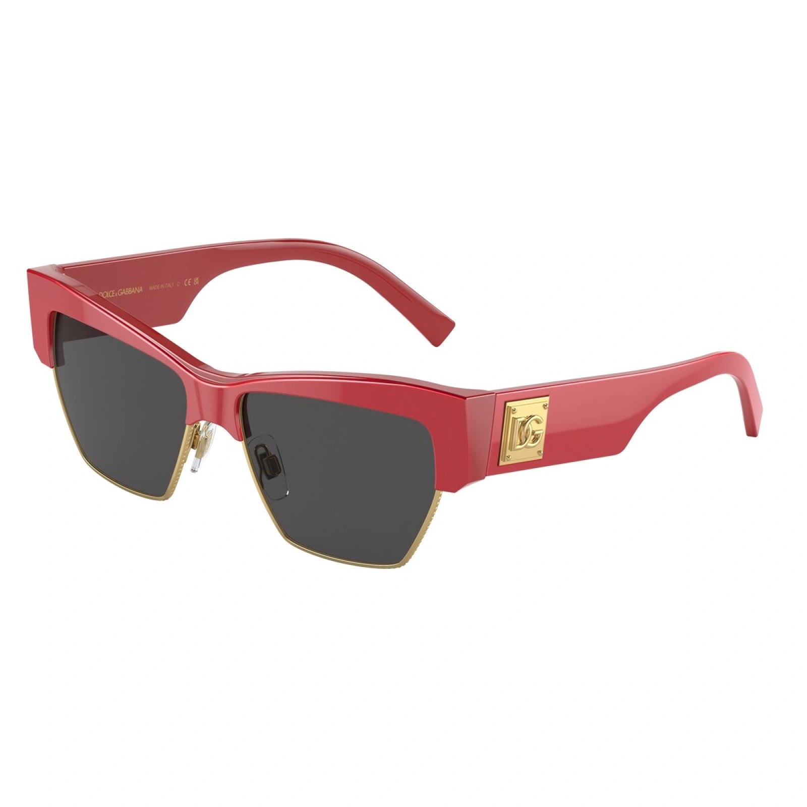 DOLCE & GABBANA DG 4415 - 337787 ROSSO METALLIZZATO | OCCHIALE DA SOLE DONNA