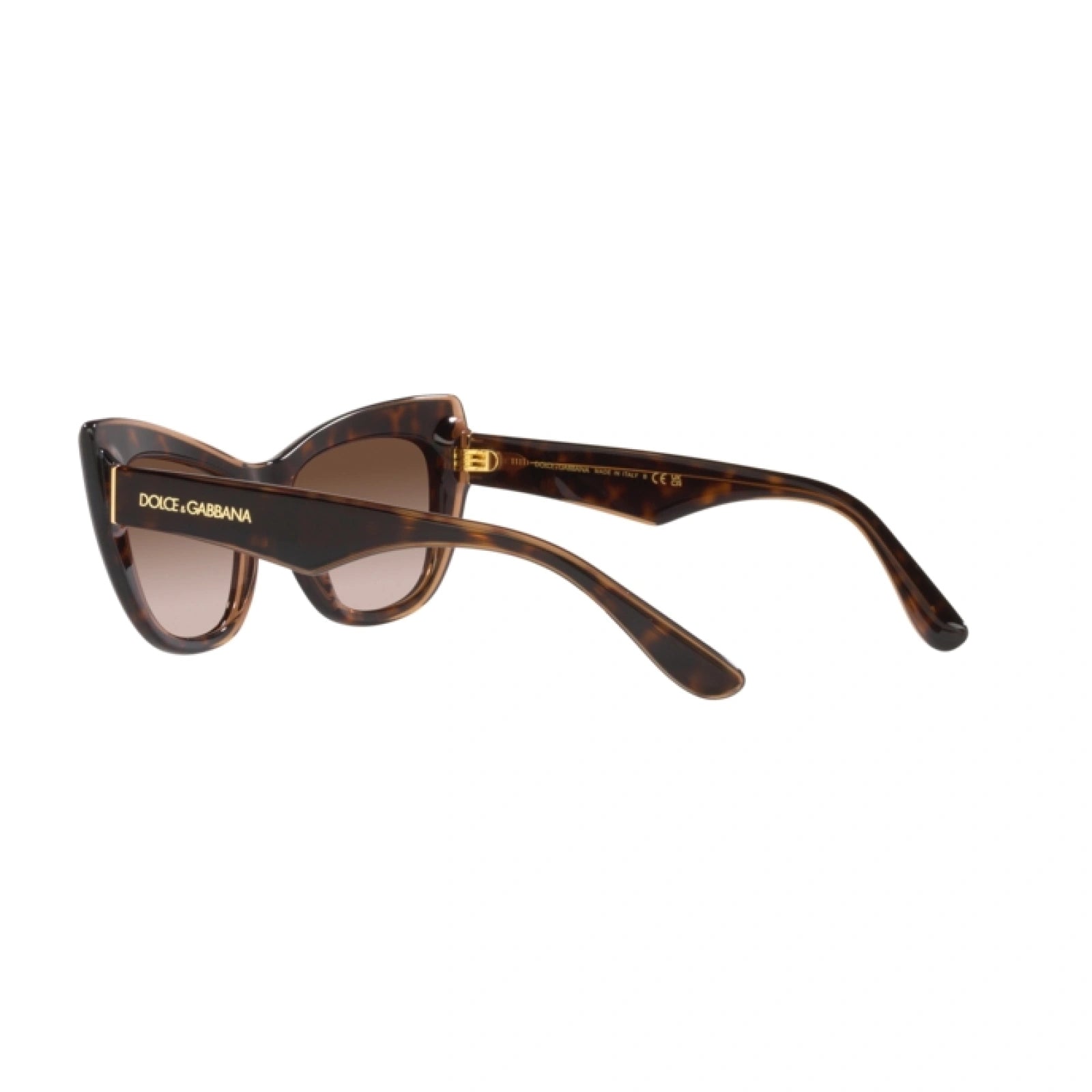 DOLCE & GABBANA DG 4417 - 325613 AVANA MARRONE TRASPARENTE | OCCHIALE DA SOLE DONNA