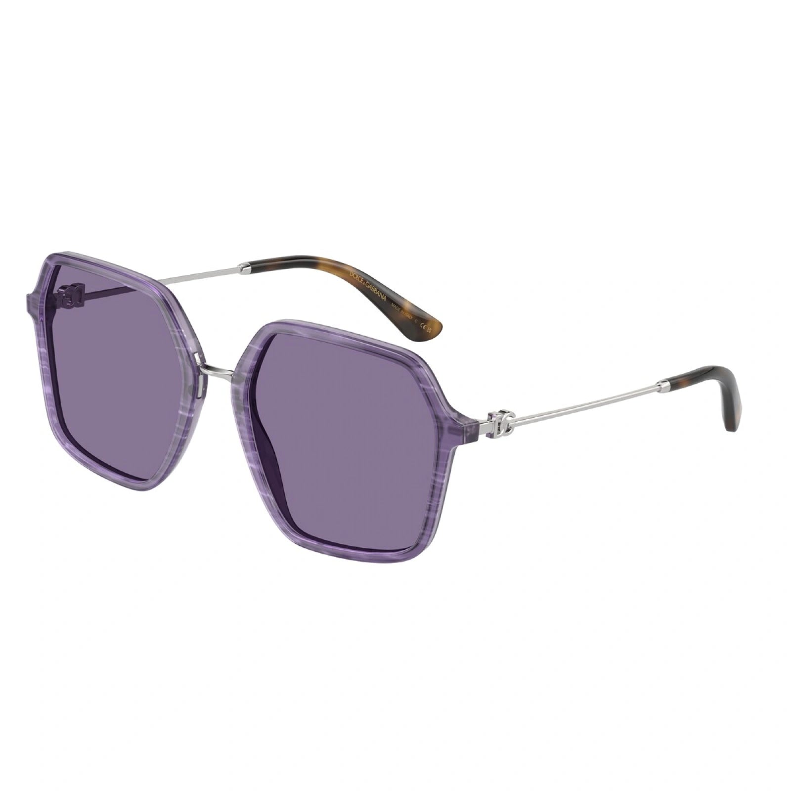 DOLCE & GABBANA DG 4422 - 34071A FIORE VIOLA | OCCHIALE DA SOLE DONNA