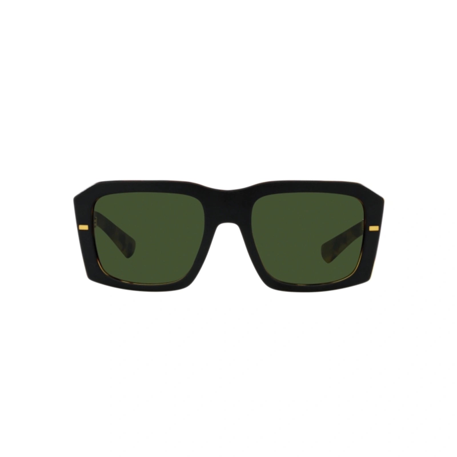 DOLCE & GABBANA DG 4430 - 340471 NERO OPACO SU AVANA GIALLA | OCCHIALE DA SOLE UOMO