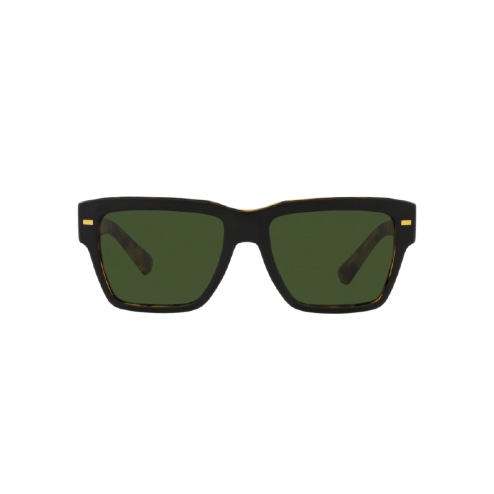 DOLCE & GABBANA DG 4431 - 340471 NERO OPACO SU AVANA GIALLA | OCCHIALE DA SOLE UOMO