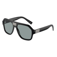 DOLCE & GABBANA DG 4433 - 282087 NERO SPAZZOLATO | OCCHIALE DA SOLE UOMO CALIBRO 58