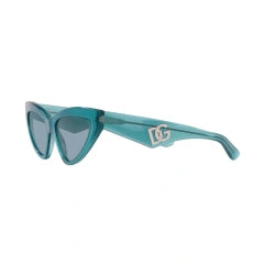 DOLCE & GABBANA DG 4439 - 3406E3 FIORE AZZURRO | OCCHIALE DA SOLE DONNA CALIBRO 55