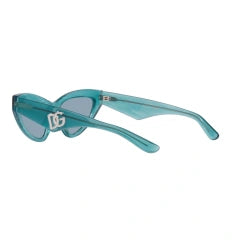 DOLCE & GABBANA DG 4439 - 3406E3 FIORE AZZURRO | OCCHIALE DA SOLE DONNA CALIBRO 55
