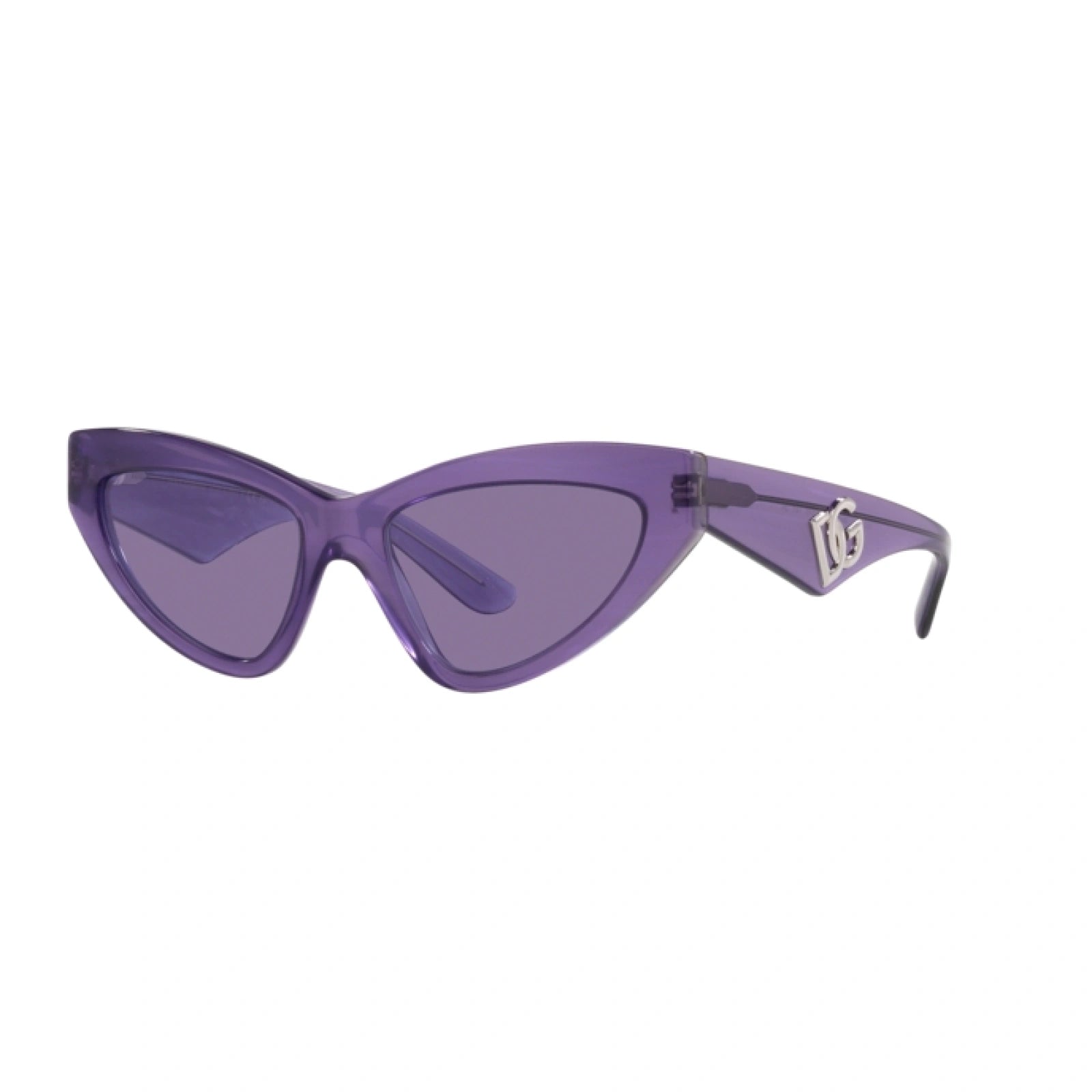 DOLCE & GABBANA DG 4439 - 34071A FIORE VIOLA | OCCHIALE DA SOLE DONNA