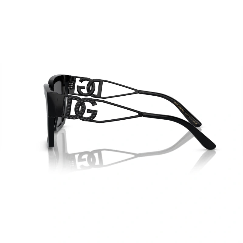 DOLCE & GABBANA - 501/6G NERO | OCCHIALE DA SOLE DONNA - DG 4446B CALIBRO 53