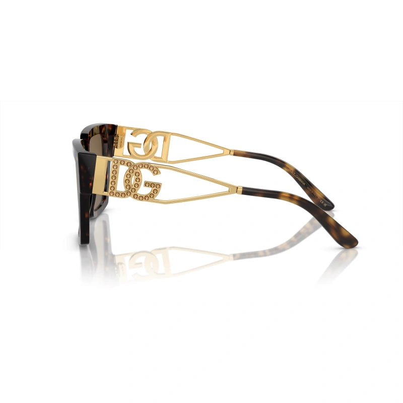 DOLCE & GABBANA - 502/73 L'AVANA | OCCHIALE DA SOLE DONNA - DG 4446B CALIBRO 53