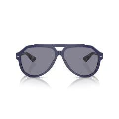 DOLCE & GABBANA DG 4452 - 3423/1 BLU SU AVANA BLU | OCCHIALE DA SOLE UOMO CALIBRO 60