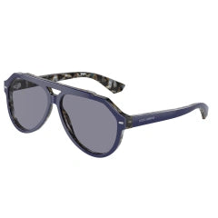 DOLCE & GABBANA DG 4452 - 3423/1 BLU SU AVANA BLU | OCCHIALE DA SOLE UOMO CALIBRO 60