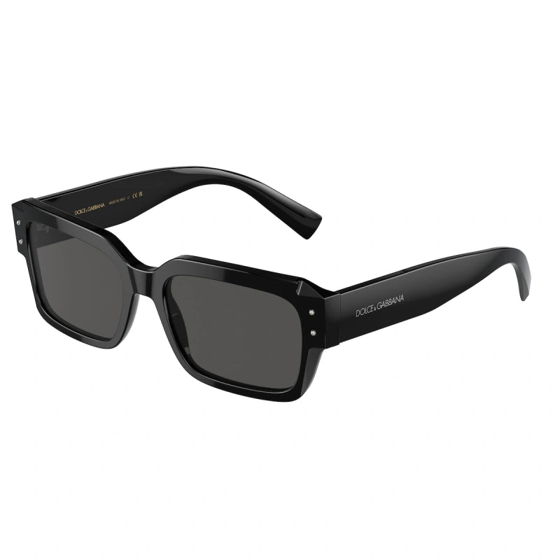 DOLCE & GABBANA - 501/87 NERO | OCCHIALE DA SOLE UOMO - DG 4460 CALIBRO 56