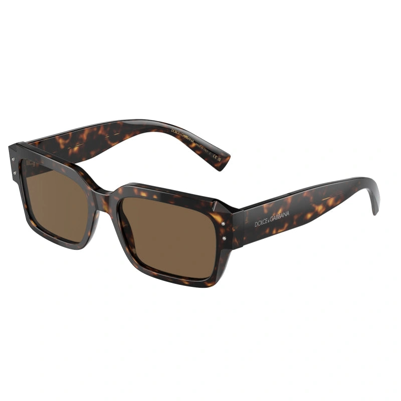 DOLCE & GABBANA - 502/73 L'AVANA | OCCHIALE DA SOLE UOMO - DG 4460 CALIBRO 56