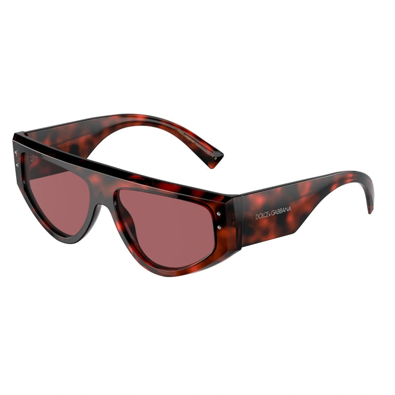 DOLCE & GABBANA - 335869 ROSSO AVANA | OCCHIALE DA SOLE UOMO - DG 4461 CALIBRO 57