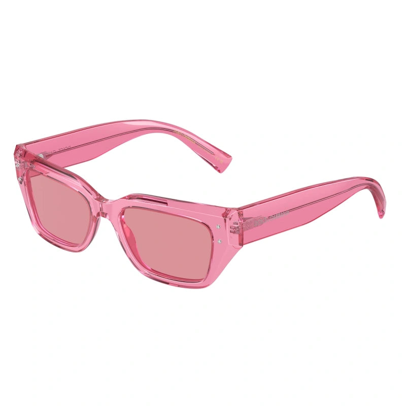 DOLCE & GABBANA - 314830 ROSA TRASPARENTE | OCCHIALE DA SOLE DONNA - DG 4462 CALIBRO 52