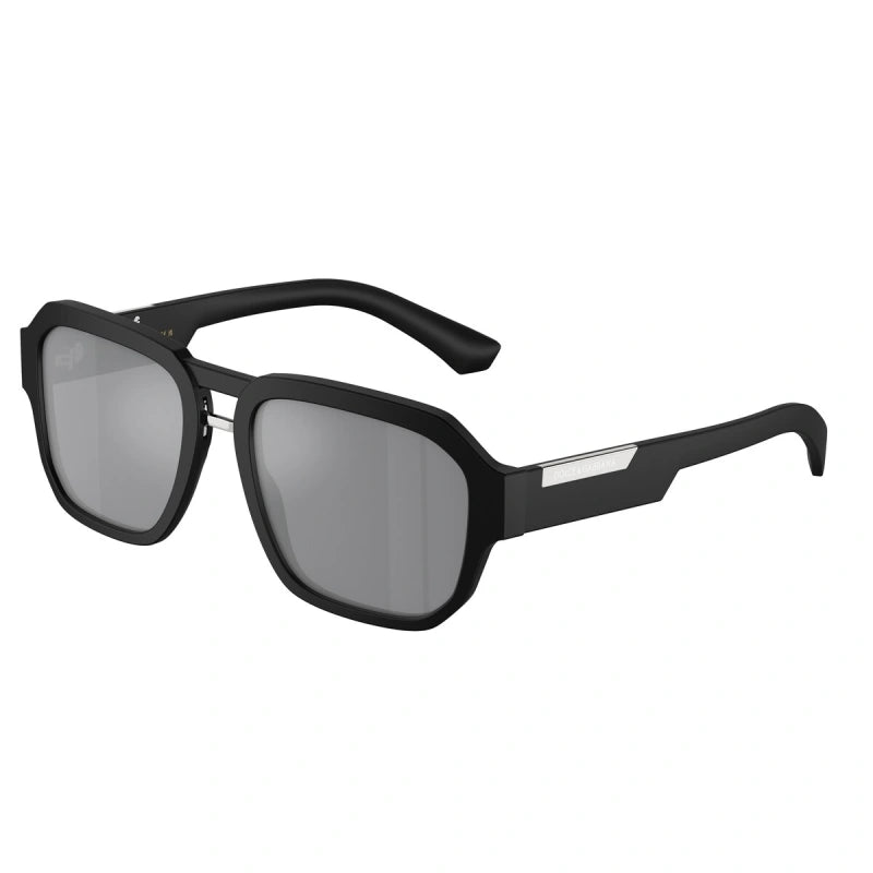 DOLCE & GABBANA - 25256G NERO OPACO | OCCHIALE DA SOLE UOMO - DG 4464 CALIBRO 56