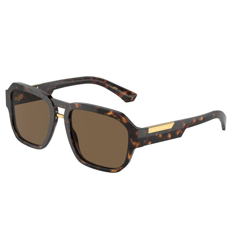 DOLCE & GABBANA - 502/73 L'AVANA | OCCHIALE DA SOLE UOMO - DG 4464 CALIBRO 56