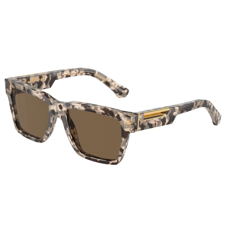 DOLCE & GABBANA - 343473 BEIGE AVANA | OCCHIALE DA SOLE UOMO - DG 4465 CALIBRO 55