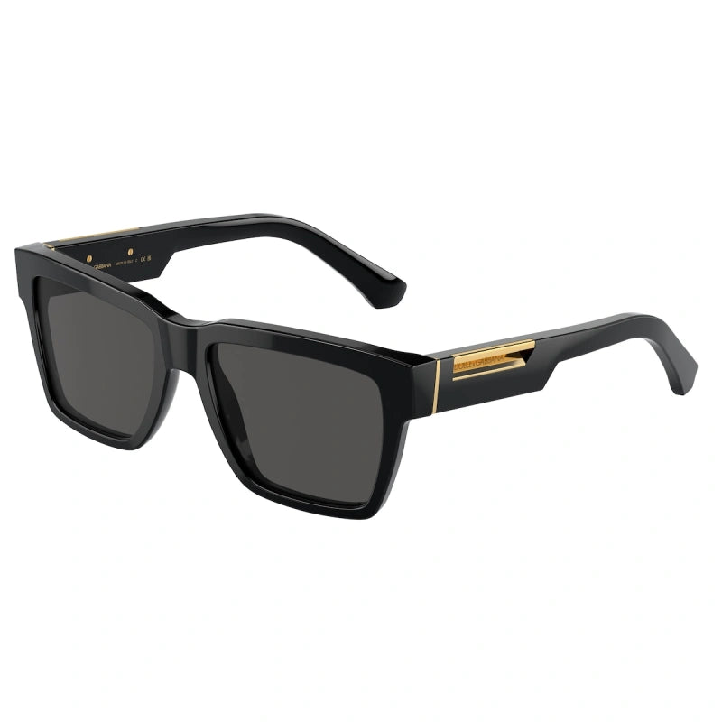 DOLCE & GABBANA - 501/87 NERO | OCCHIALE DA SOLE UOMO - DG 4465 CALIBRO 55