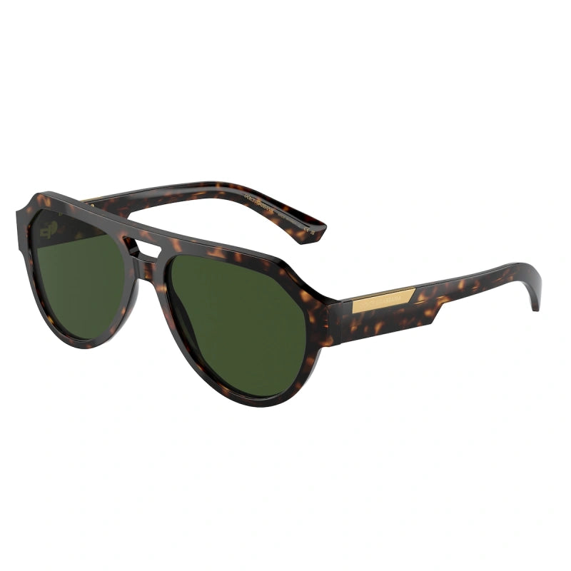 DOLCE & GABBANA - 502/71 L'AVANA | OCCHIALE DA SOLE UOMO - DG 4466 CALIBRO 56