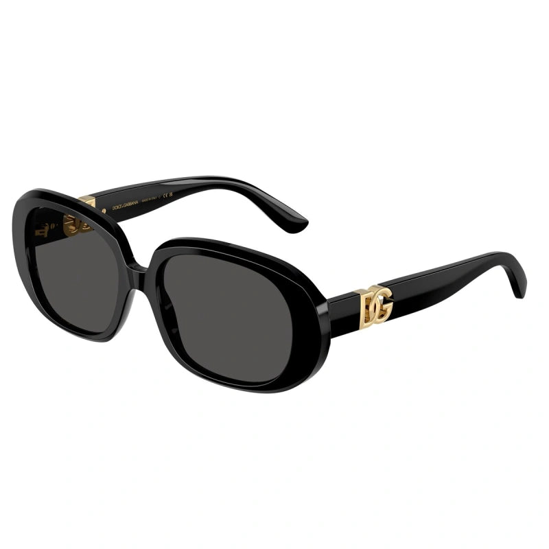 DOLCE & GABBANA - 501/87 NERO | OCCHIALE DA SOLE DONNA - DG 4476 CALIBRO 56