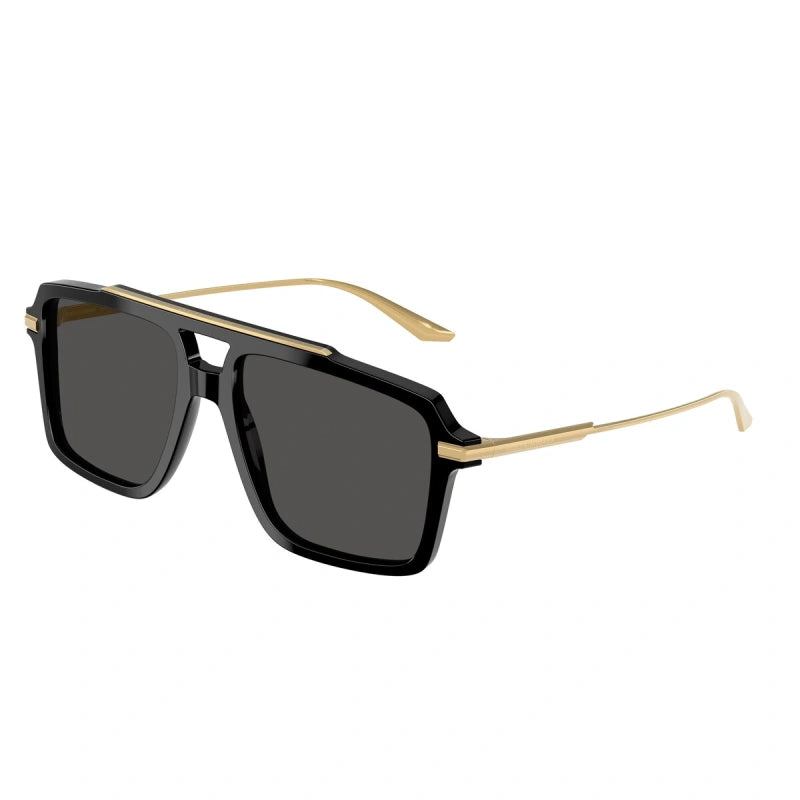 DOLCE & GABBANA - 501/87 NERO | OCCHIALE DA SOLE UOMO - DG 4477 CALIBRO 56