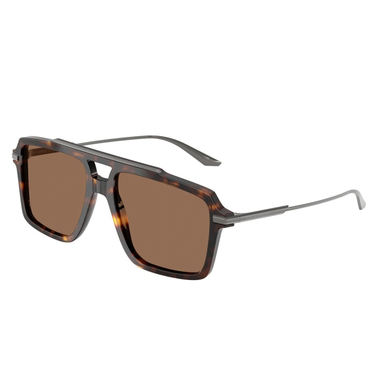 DOLCE & GABBANA - 502/73 L'AVANA | OCCHIALE DA SOLE UOMO - DG 4477 CALIBRO 56