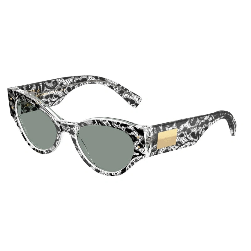 DOLCE & GABBANA - 3287/1 PIZZO NERO | OCCHIALE DA SOLE DONNA - DG 4480 CALIBRO 53