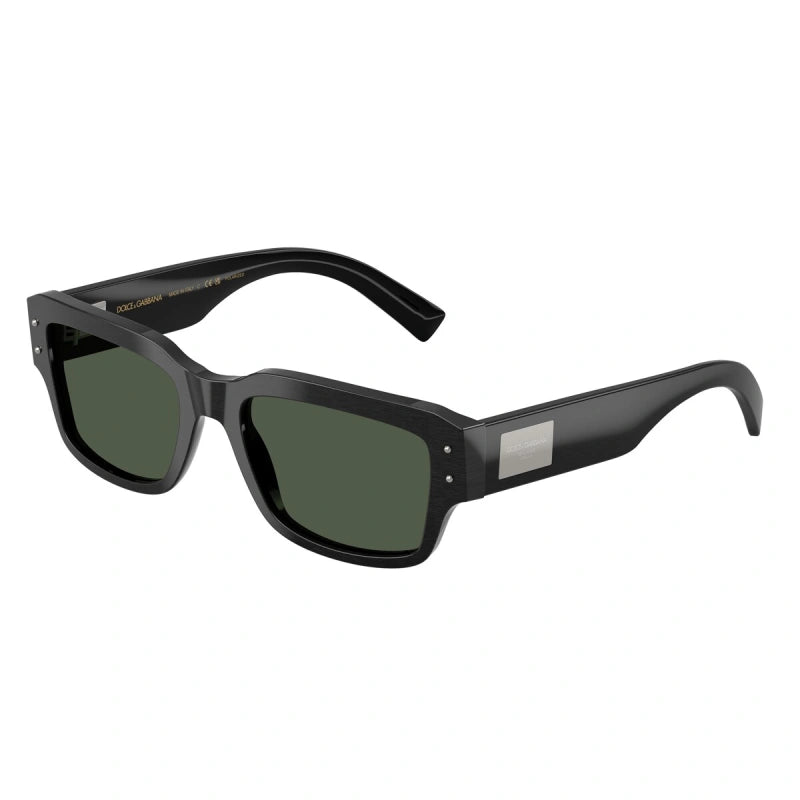 DOLCE & GABBANA - 28209A NERO SPAZZOLATO | OCCHIALE DA SOLE UOMO - DG 4483 CALIBRO 54