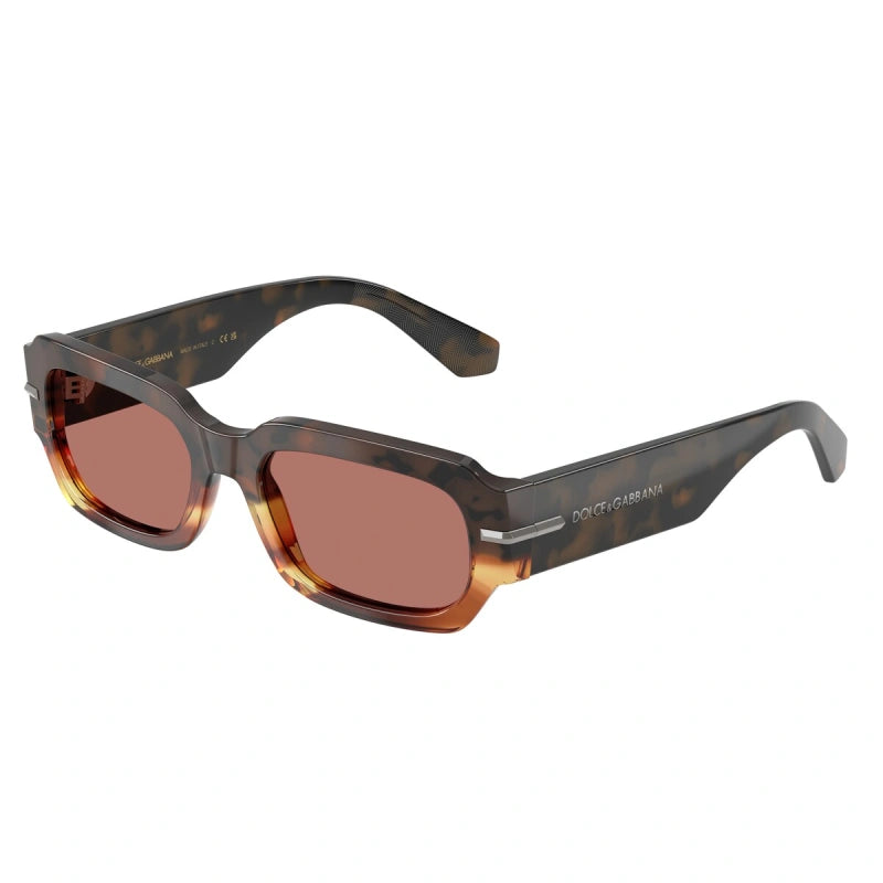DOLCE & GABBANA - 3438M6 AVANA MARRONE CALDO | OCCHIALE DA SOLE UOMO - DG 4485 CALIBRO 54
