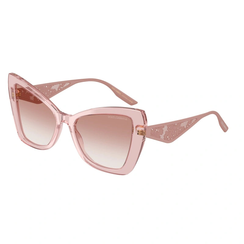 DOLCE & GABBANA - 322613 ROSA POLVERE TRASPARENTE | OCCHIALE DA SOLE DONNA - DG 4489 CALIBRO 55