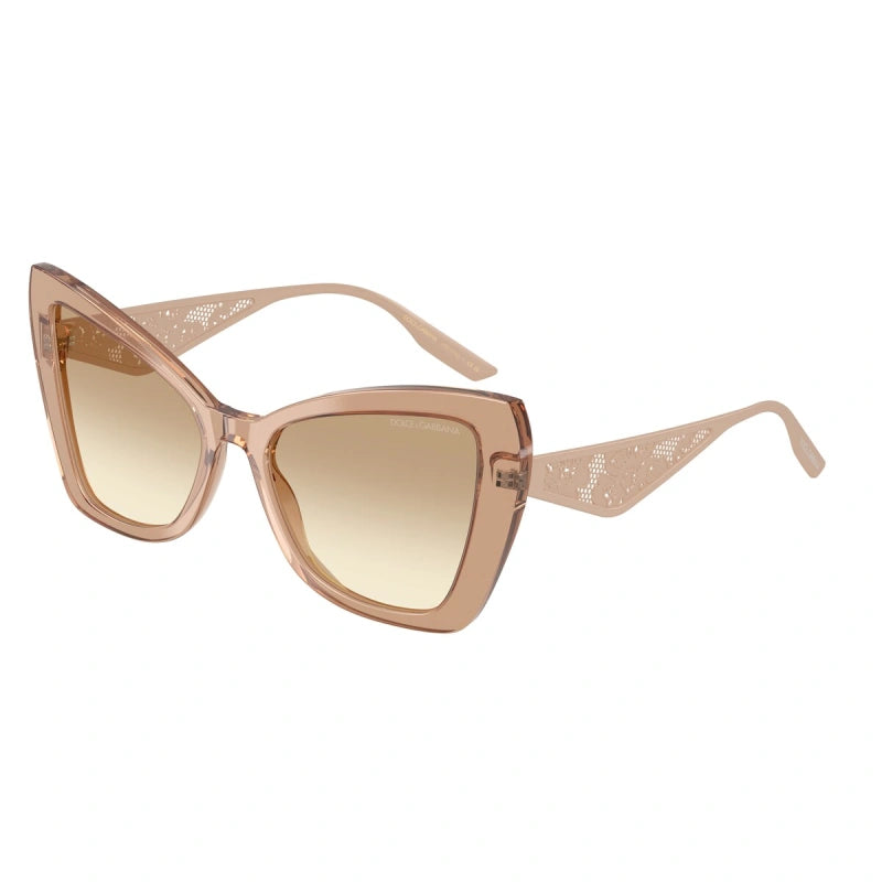 DOLCE & GABBANA - 343213 CAMMELLO TRASPARENTE | OCCHIALE DA SOLE DONNA - DG 4489 CALIBRO 55