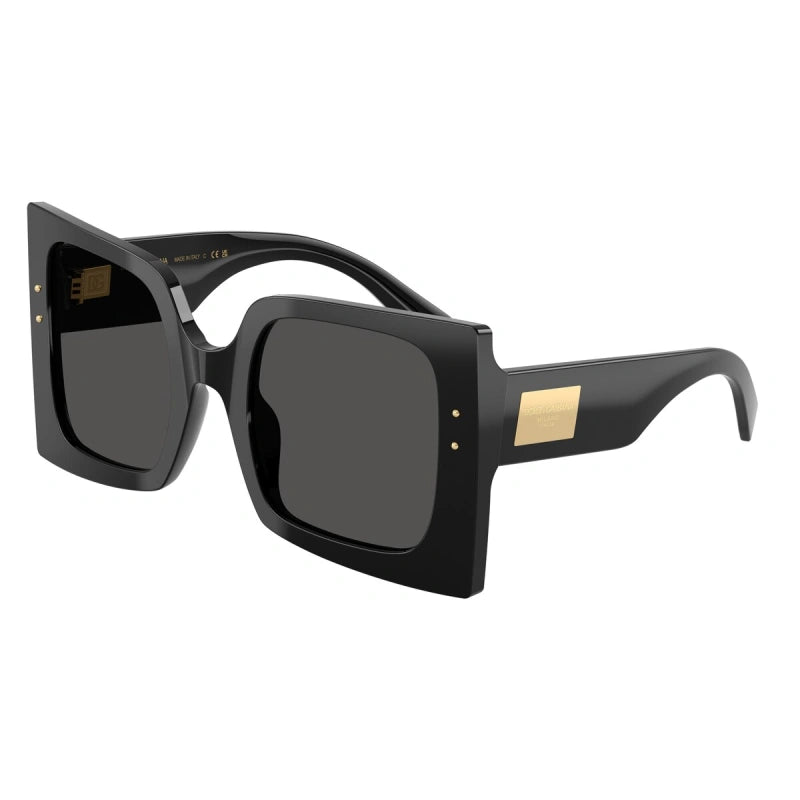 DOLCE & GABBANA - 501/87 NERO | OCCHIALE DA SOLE DONNA - DG 4490 CALIBRO 53