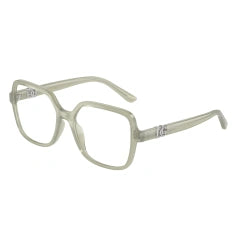 DOLCE & GABBANA DG 5105U - 3345 VERDE LATTE | OCCHIALE DA VISTA DONNA CALIBRO 53
