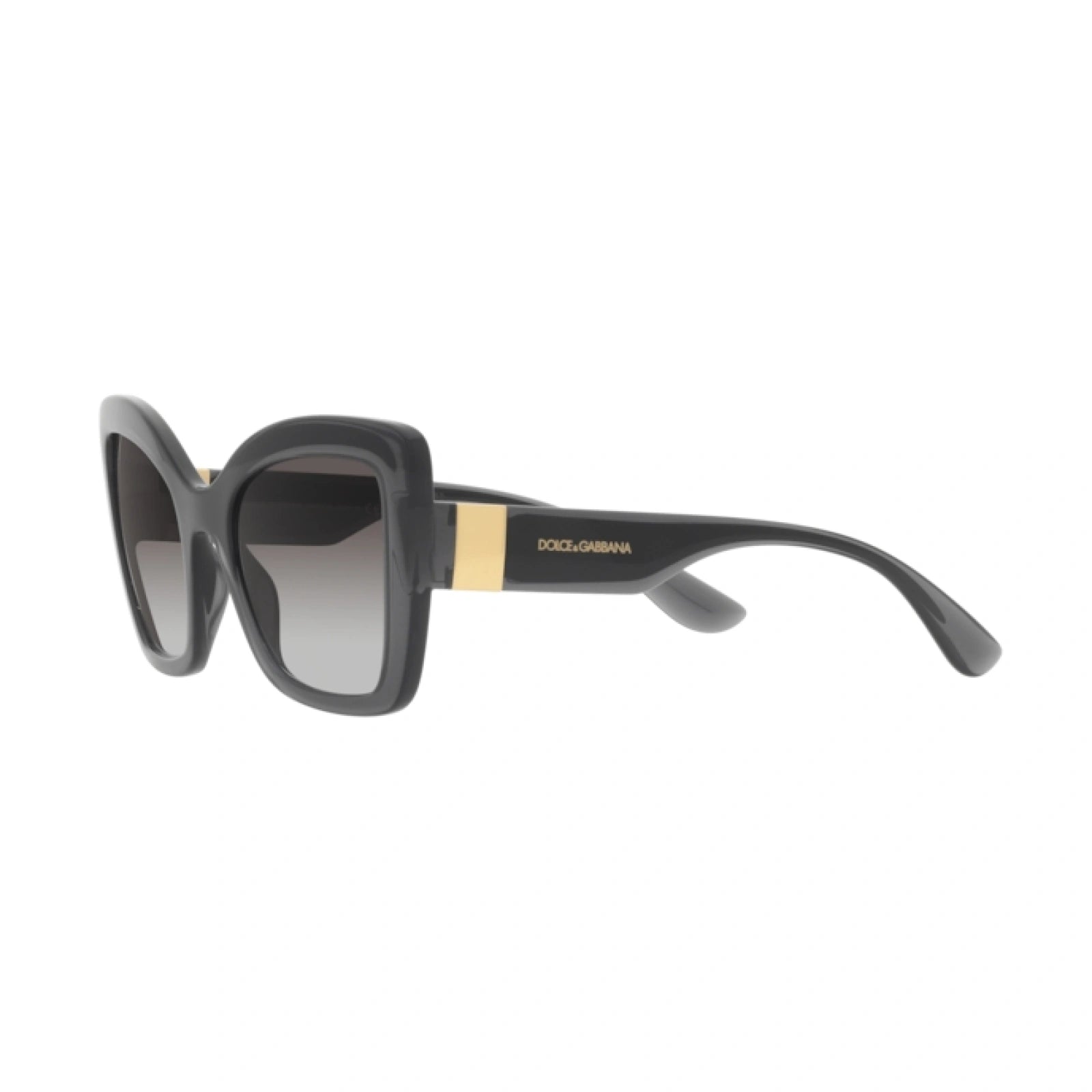 DOLCE & GABBANA DG 6170 - 32578G GRIGIO/NERO TRASPARENTE | OCCHIALE DA SOLE DONNA