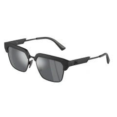 DOLCE & GABBANA DG 6185 - 25256G NERO OPACO | OCCHIALE DA SOLE UOMO CALIBRO 55