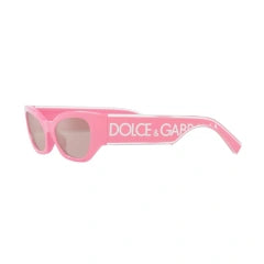 DOLCE & GABBANA DG 6186 - 3262/5 ROSA | OCCHIALE DA SOLE DONNA CALIBRO 52