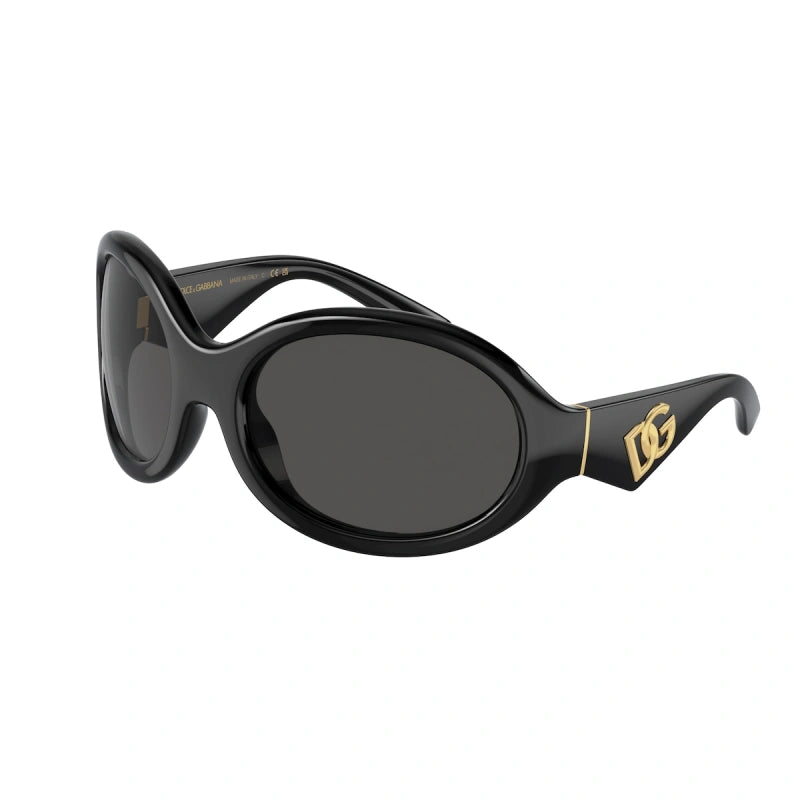 DOLCE & GABBANA - 501/87 NERO | OCCHIALE DA SOLE DONNA - DG 6201 CALIBRO 67