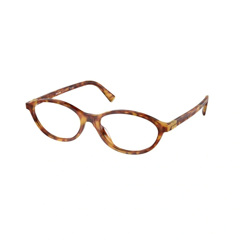 MIU MIU - 4BW1O1 LIGHT HAVANA | OCCHIALE DA VISTA DONNA - MU 09XV CALIBRO 53