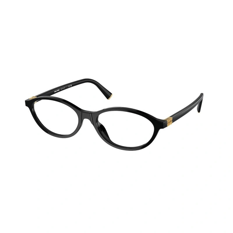 MIU MIU - 16K1O1 BLACK | OCCHIALE DA VISTA DONNA - MU 09XV CALIBRO 53