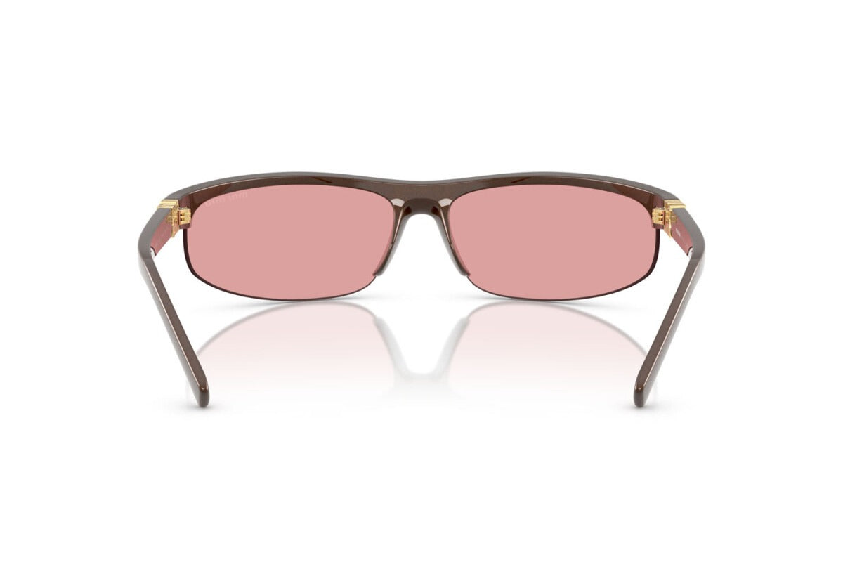 MIU MIU - 14Y70J CACAO METALLICO | OCCHIALE DA SOLE DONNA - MU A02S CALIBRO 70