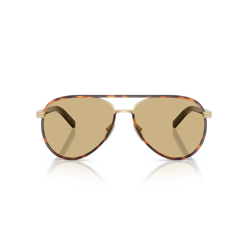 PRADA - 21E10R ORO PALLIDO | OCCHIALE DA SOLE DONNA - PR B57S CALIBRO 56