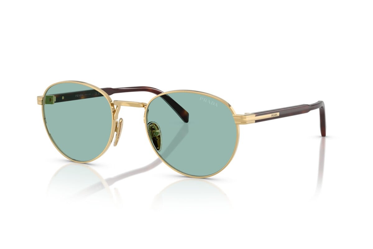 PRADA - 5AK40K ORO LUCIDO | OCCHIALE DA SOLE UOMO - PR B51S CALIBRO 53