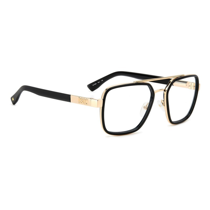 WOMEN'S EYEGLASSES DSQUARED2 D2 0025 - 807 BLACK 