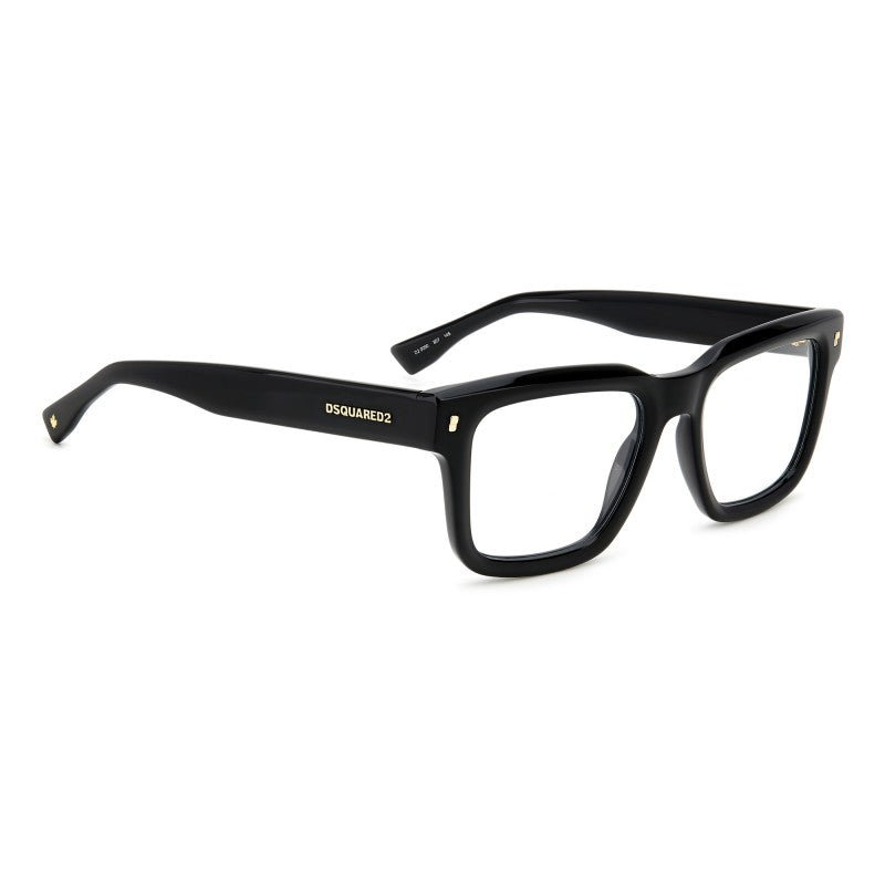 WOMEN'S EYEGLASSES DSQUARED2 D2 0025 - 807 BLACK 
