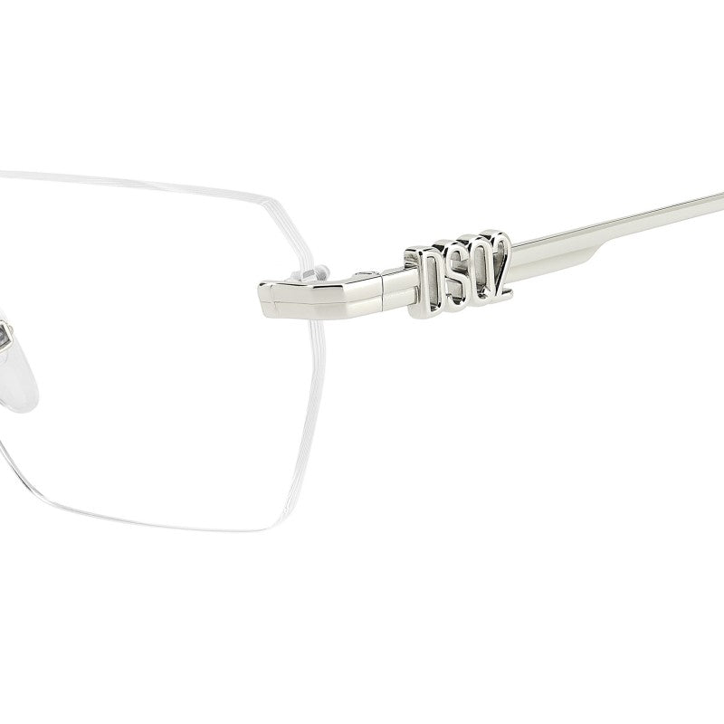 WOMEN'S EYEGLASSES DSQUARED2 D2 0025 - 807 BLACK 