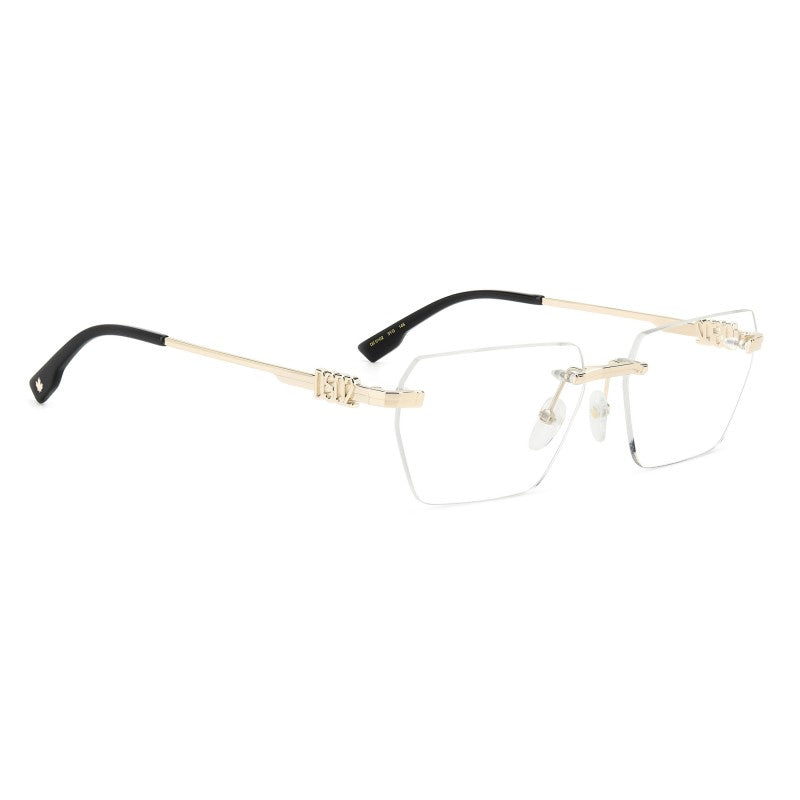 WOMEN'S EYEGLASSES DSQUARED2 D2 0025 - 807 BLACK 
