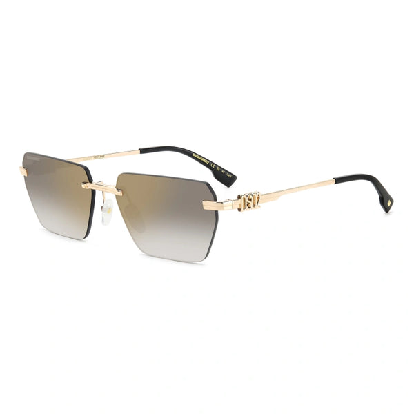 Dsquared2 D2 0102/S RHL FQ BLACK GOLD sunglasses 