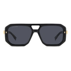 DSQUARED2 D2 0105/S - 807 2K NERO | OCCHIALE DA SOLE UOMO CALIBRO 56