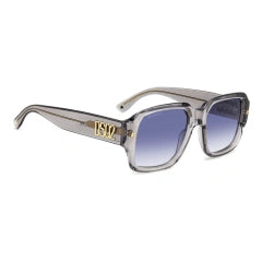 DSQUARED2 D2 0106/S - KB7 08 GRIGIO | OCCHIALE DA SOLE UOMO CALIBRO 54