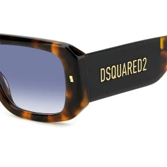 DSQUARED2 D2 0107/S - 086 08 L'AVANA | OCCHIALE DA SOLE UOMO CALIBRO 54